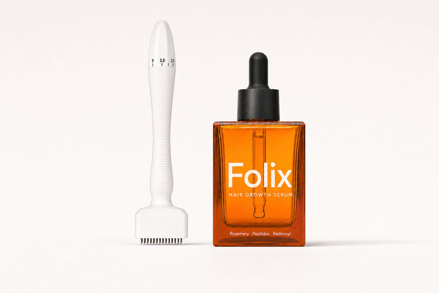 Kit Folix — derma stamp titane et sérum de pousse